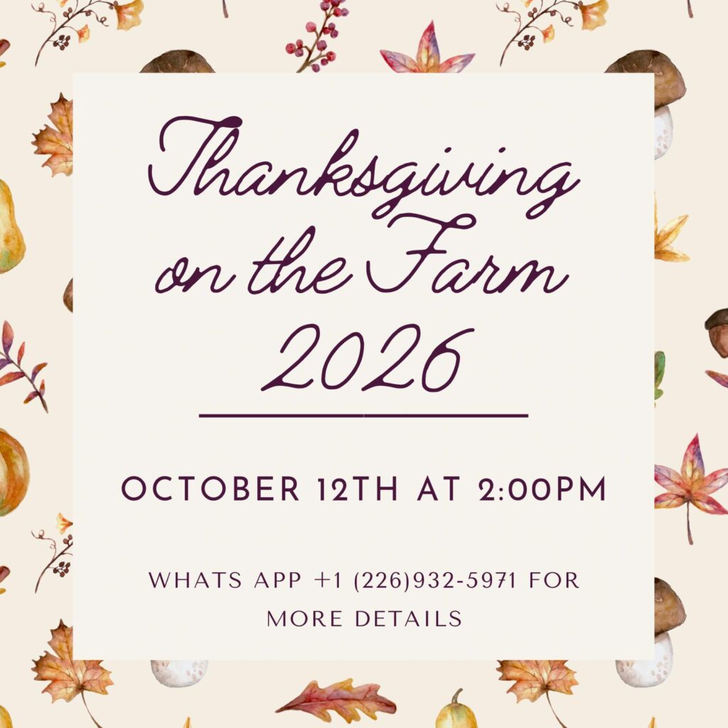 Thanksgiving on the Farm 2026
